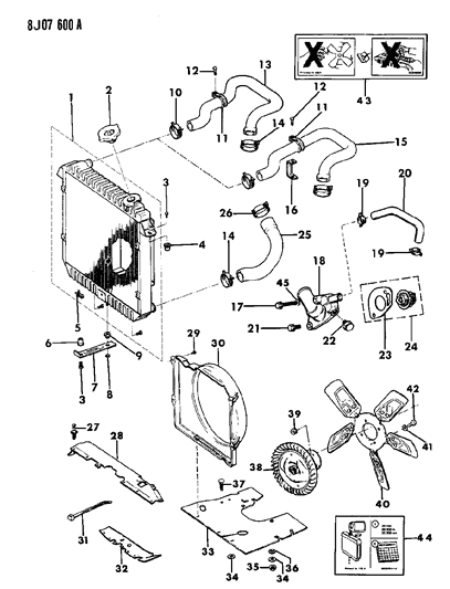 2024 Jeep Compass Hose Diagram for 33002508