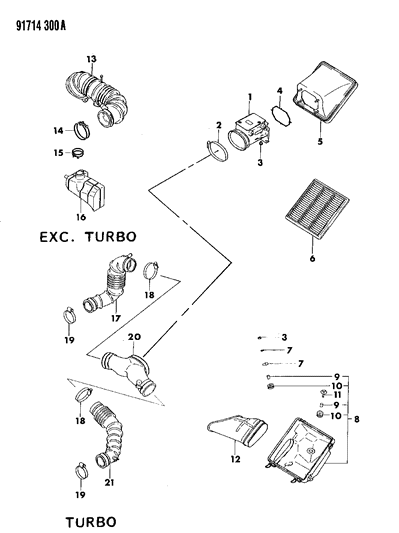 2016 Ram ProMaster City Bolt And Washer (6X30) Diagram for MD161216