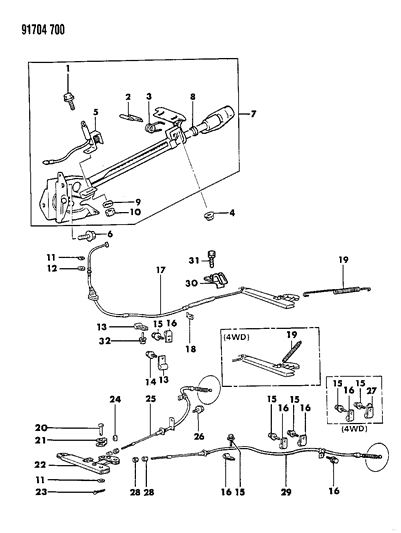 2004 Chrysler Pacifica Bolt, W/Washer , (8X25) Diagram for MU241005