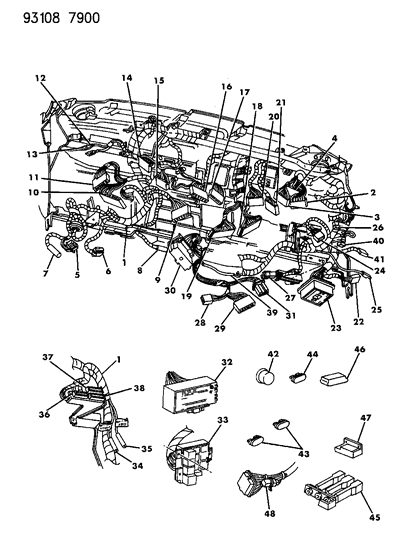 2023 Dodge Challenger Relay, Flasher (Europe) Diagram for 4373691