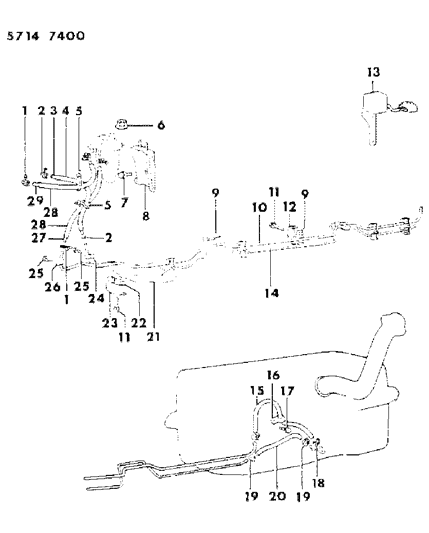 Bolt And Washer (6X12Mm) Diagram for MS240094