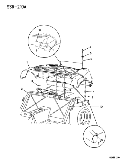 Pan Assembly, Trunk (Primed) Diagram for 4763835