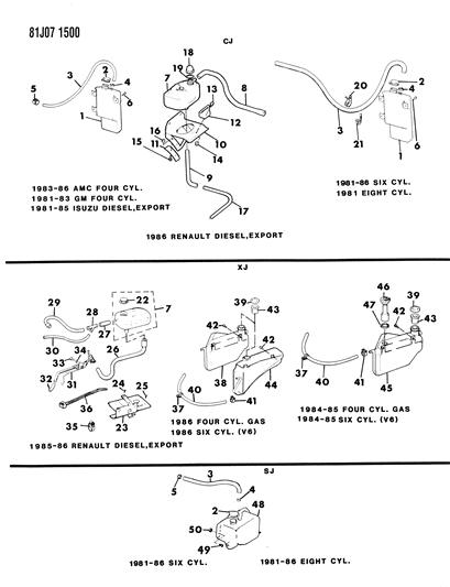 Seal, A/C High Pressure Relief Valve Diagram for J3693058