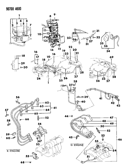 Fusible Link, Green 40A Diagram for MU840015