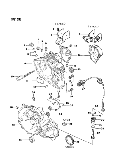 Sealant Room Temperature Vulcanizing Diagram for MD997740