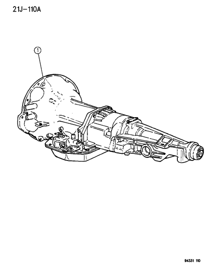 Transmission Diagram for R4864242AA