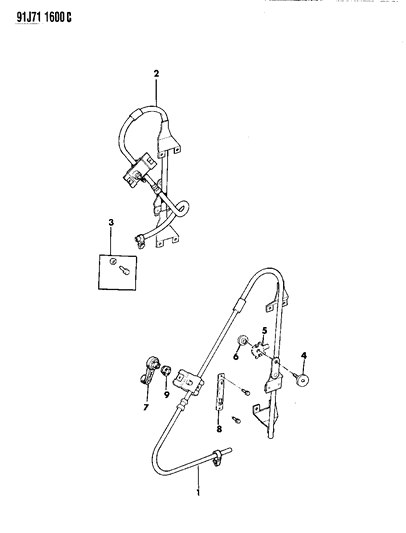 Handle, Regulator Diagram for 5AB84JS1