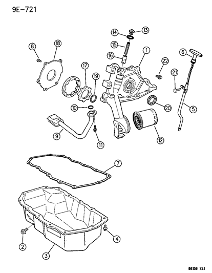 Gasket, Oil Pan/Windage Tray Diagram for 4663508