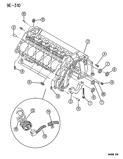 2004 Chrysler Concorde Strap, W/Clip, Heater Cord Wiring Diagram for 56018581