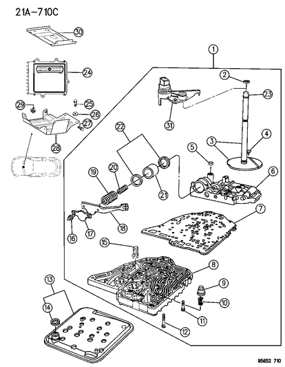 Vent Transmission Not Included In Item # 2 Diagram for 4505557