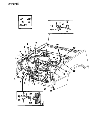 Tube, Heater Return 3.8L Engine Diagram for 4540096