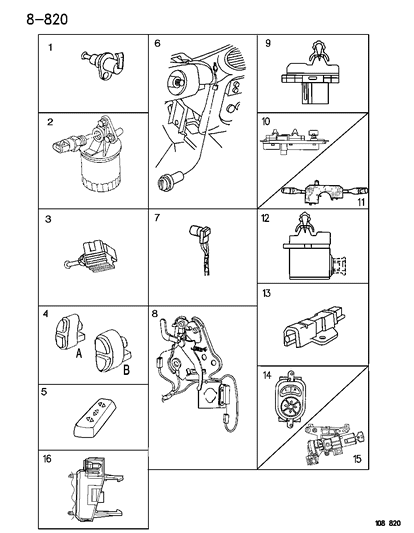 2019 Chrysler Pacifica Bezel, Power Window, Right Gray (Includes Clips) Diagram for JK43SC8