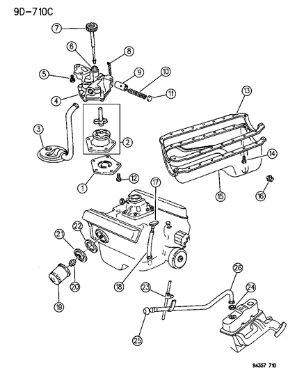 2016 Ram 3500 Indicator, Oil Level Diagram for 53020616