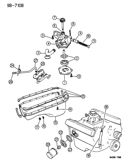 Grommet, Oil Filler Tube Diagram for 53020203