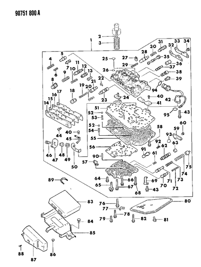 Bolt, Cylinder Block Flanged (6X16) Diagram for MF140205