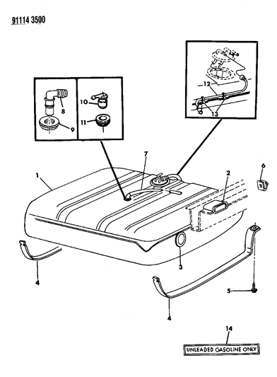 Sleeve, Fuel Filler Vent Hose Diagram for 4495130