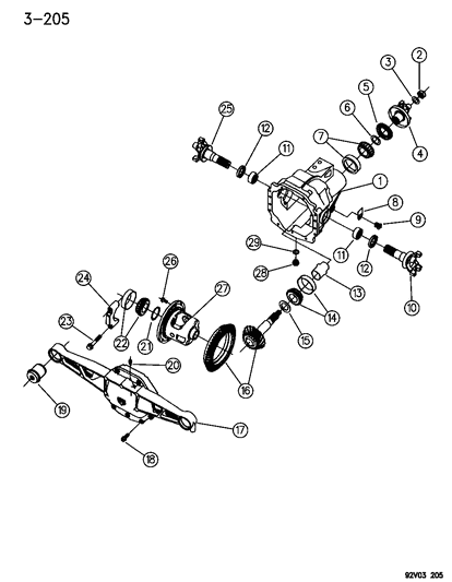 Screw, Ring Gear Mounting Diagram for 5252503