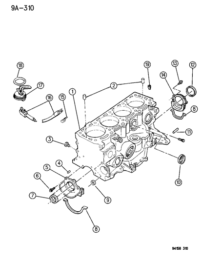 Plug Core 1.625 Diameter Cylinder Block Drain Diagram for 4556022