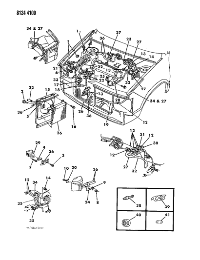 Nut And Washer, Suction Hose Clamp Mounting Diagram for 6101444