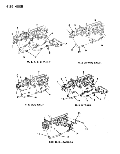 Tube, Combination Valve To Exhaust Manifold Diagram for 4307802