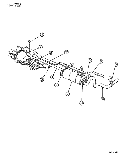 Pipe, Turbo Charger Exhaust Diagram for 4874493