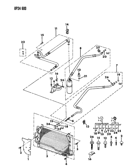 Clip, 3-Way Diagram for 33004037