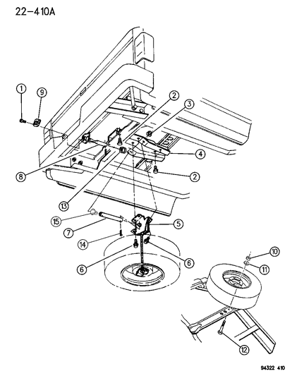 Grommet, Winch Actuator Tube Extension Diagram for 52058518