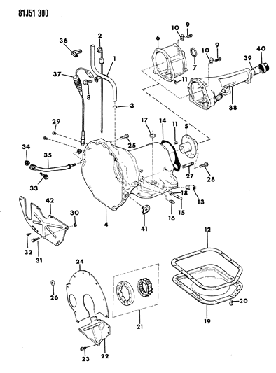 Indicator, Transmission Oil Level Diagram for 53000046
