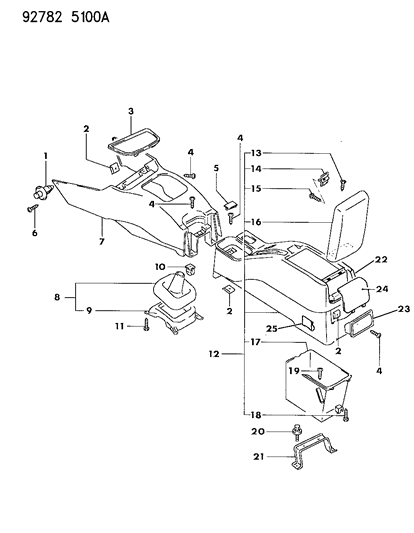 1998 Dodge B3500 Screw, Front Door (Tapping, Black 4X10) Diagram for MF453076