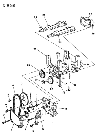 Screw, Cylinder Head Attach. (M11 X 1.50 X 122.50) Diagram for 6501435