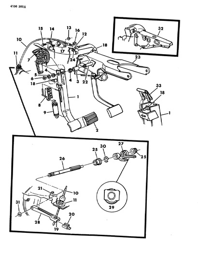 2019 Ram ProMaster 1500 Spring, Clutch Cable Adjuster Diagram for 4188666