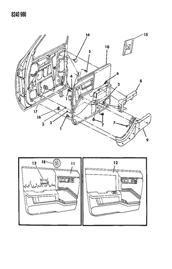 Fastener, 1986 Diagram for 6501352