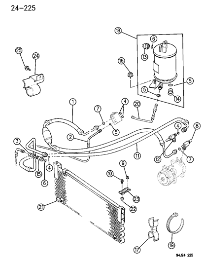 Line, Liquid Condenser To Drier Diagram for 56001227