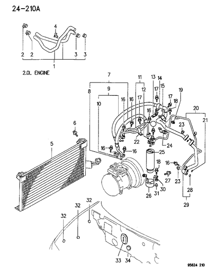 1989 Dodge D150 Plug , (25) Up To 12-87 Diagram for MS660184