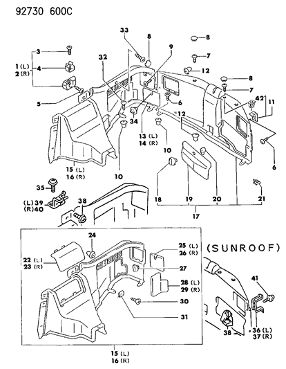 Screw, Tapping , (5X16) Diagram for MS450177