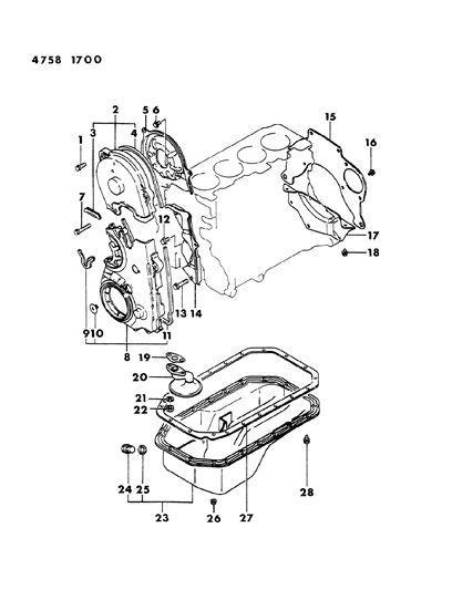 Bolt, Flange (6X50Mm) Diagram for MF140217