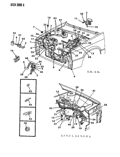 Gasket, A/C., Discharge & Liquid Line Mounting To Condenser. Diagram for 3846835