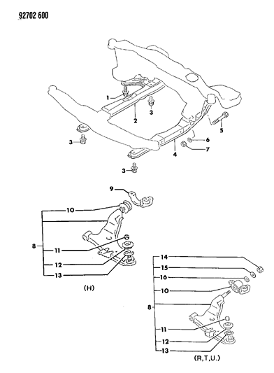 2017 Ram ProMaster City Cover, Lower Ball Joint, Front Diagram for MB573938