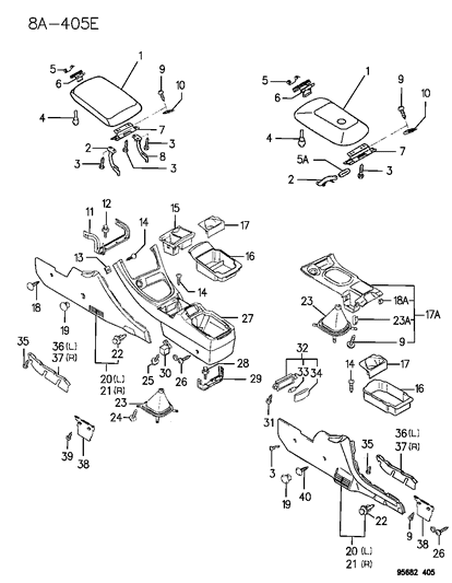 1989 Dodge D150 Plug, Cigar Lighter (Accessory Lighter) Diagram for MB898192