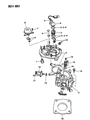 Dodge Dakota Throttle Body Diagram - 4886525AA