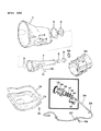 Jeep Scrambler Manual Transmission Extension Housing Seal Diagram - 4269956AB