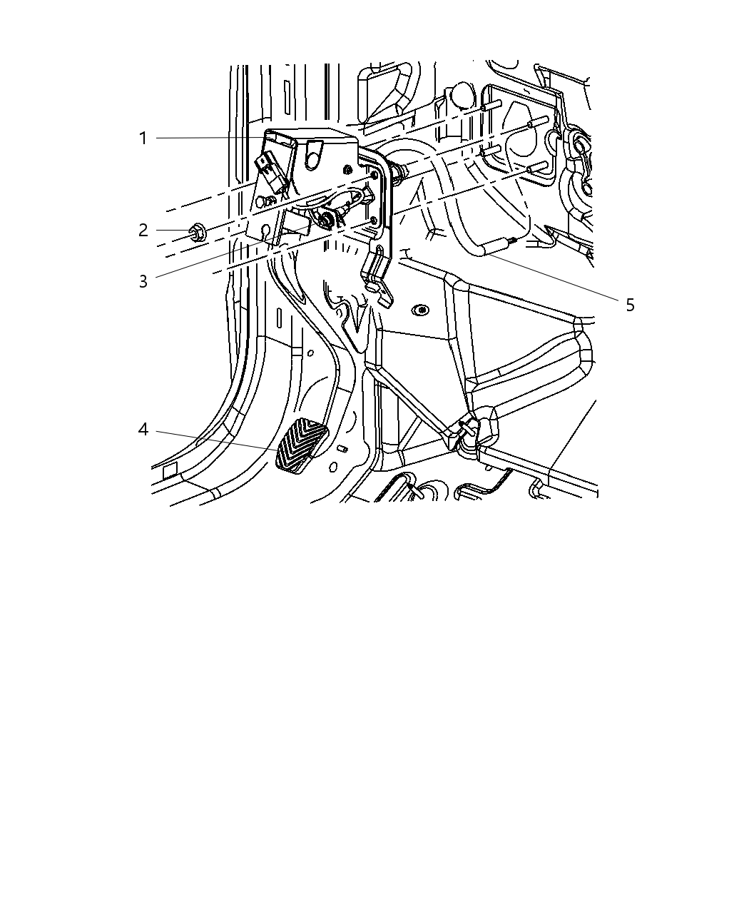 Mopar 68028424AC Pedal Clutch Mopar 68028424AC Pedal Clutch