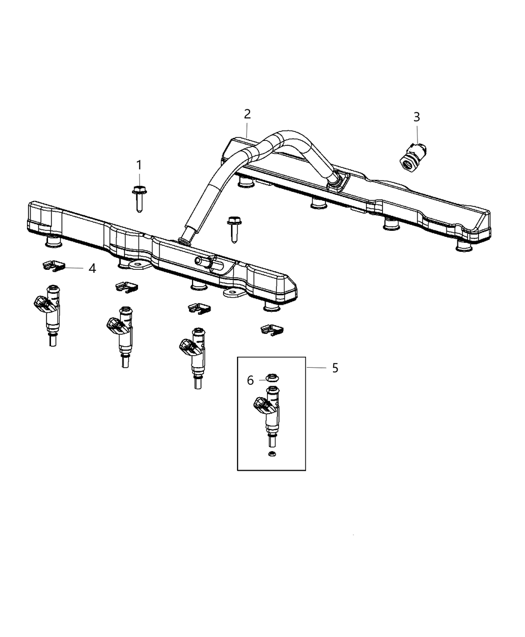 Mopar 68361162AB Injector - Fuel Mopar 68361162AB Injector - Fuel