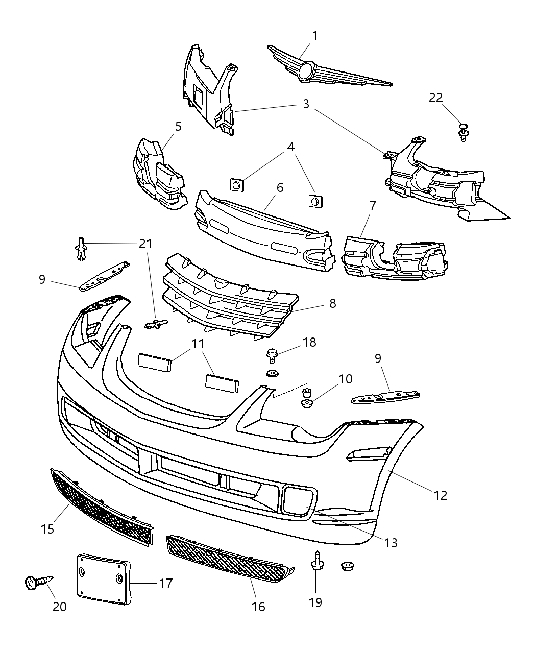 Mopar 5189103AA Repair Kit 5189103AA Mopar Repair Kit