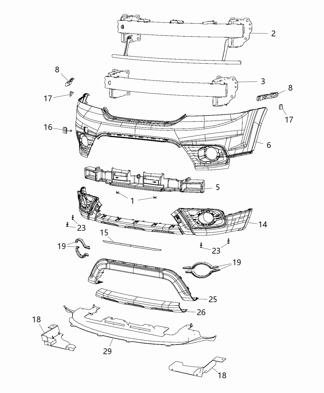 Mopar 68225710AB License Plate Kit
