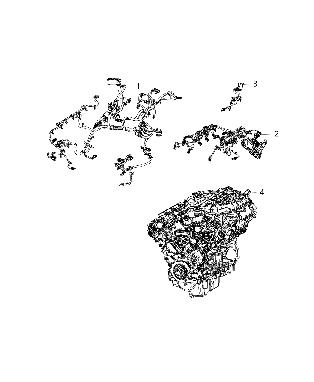 Mopar 68232967AG Wiring Injector