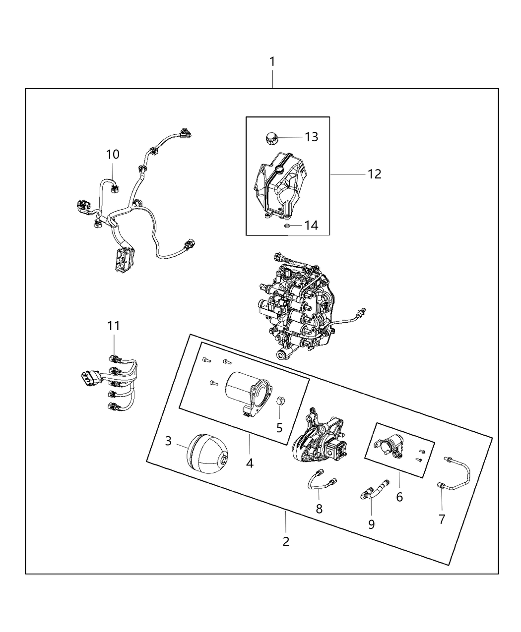 68232132AA Mopar Control Unit
