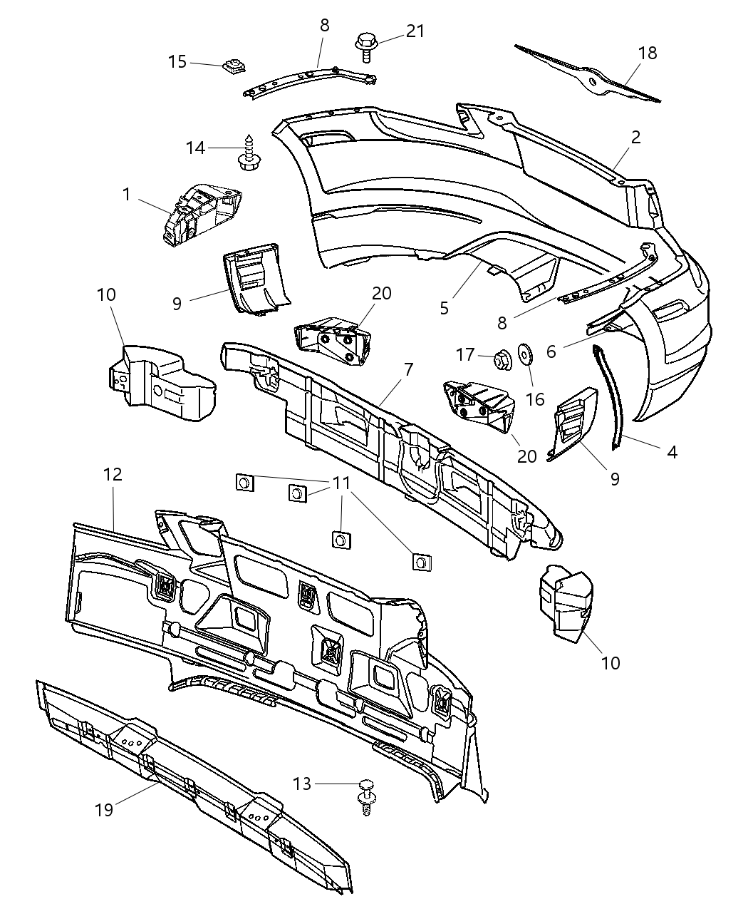 Mopar 5189104AA Repair Kit