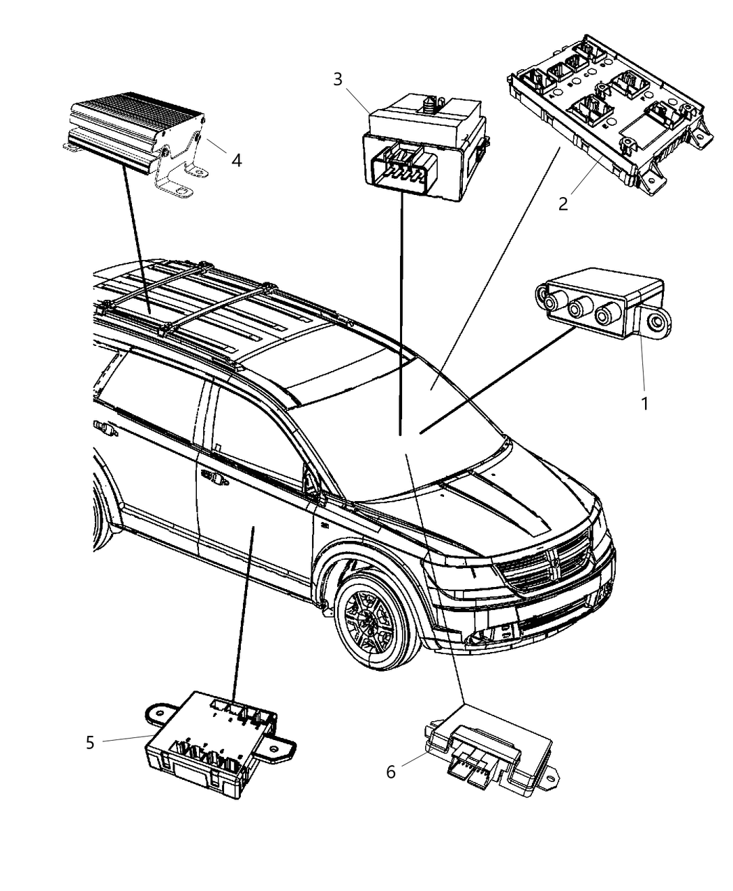 Mopar 5150757AB Module Drive Train Control