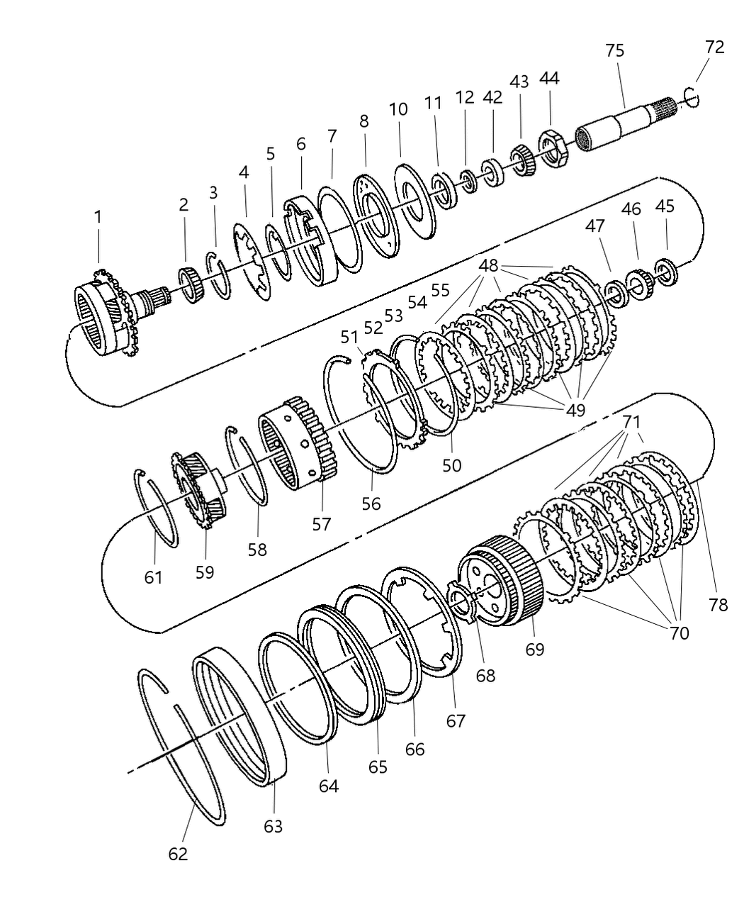Mopar 5280022 Shim, Output Shaft, 38Mm Inside Diameter, 43Mm O.D. 5280022 Mopar Shim, Output Shaft, 38Mm Inside Diameter, 43Mm O.D.